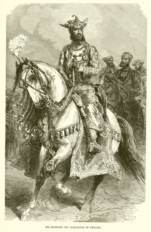 Seine Hoheit der Maharadscha von Gwalior von English School