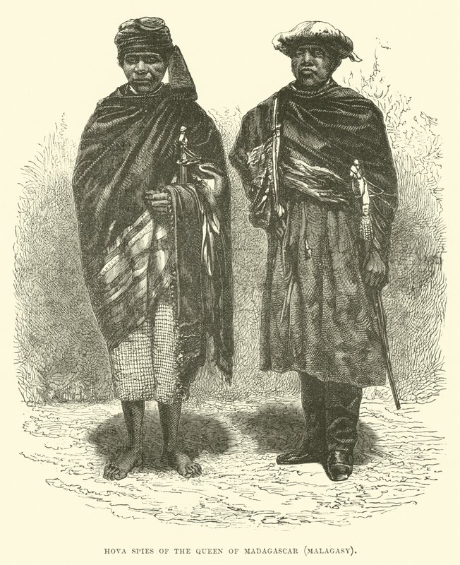 Hova-Spione der Königin von Madagaskar, Malagasy von English School