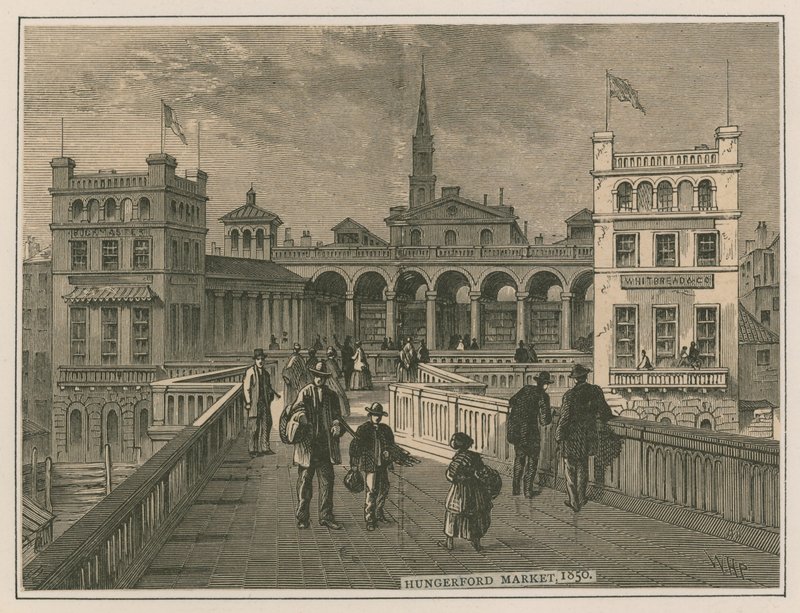 Hungerford Market, London von English School