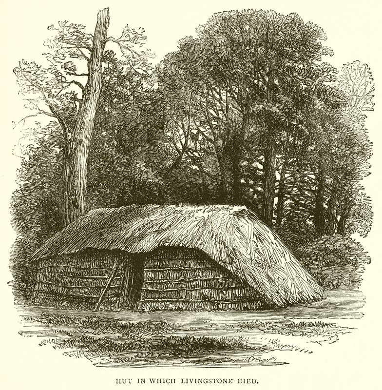 Hütte, in der Livingstone starb von English School