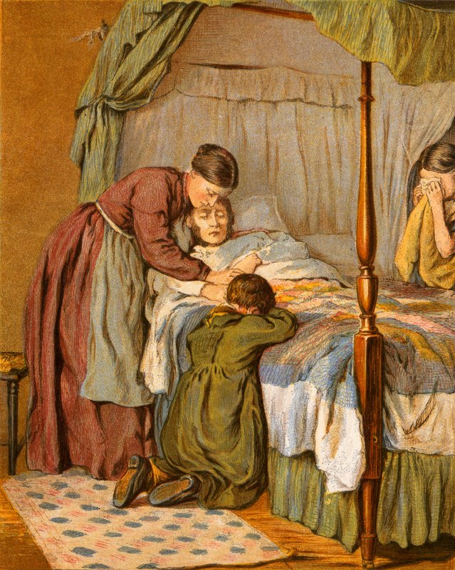 Illustration für Grays Elegie von English School