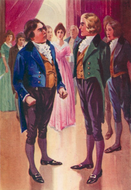 Illustration für John Halifax Gentleman von Dinah Maria Mulock von English School