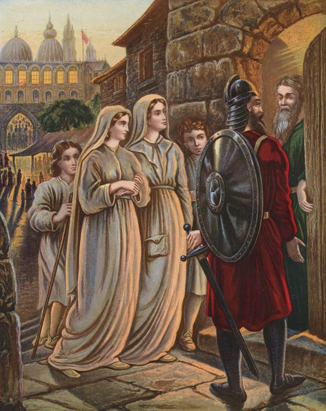 Illustration für Pilgerreise von John Bunyan von English School