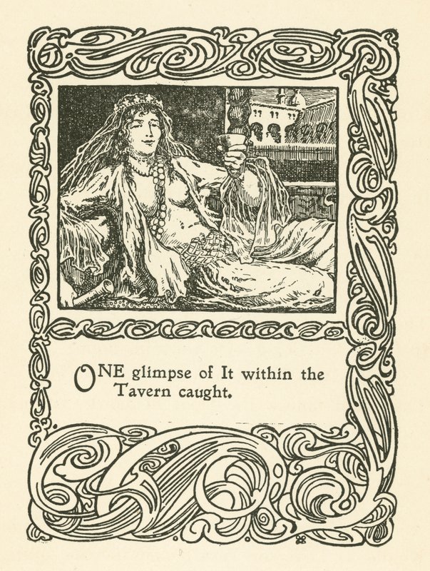 Illustration für Rubaiyat von Omar Khayyam von English School