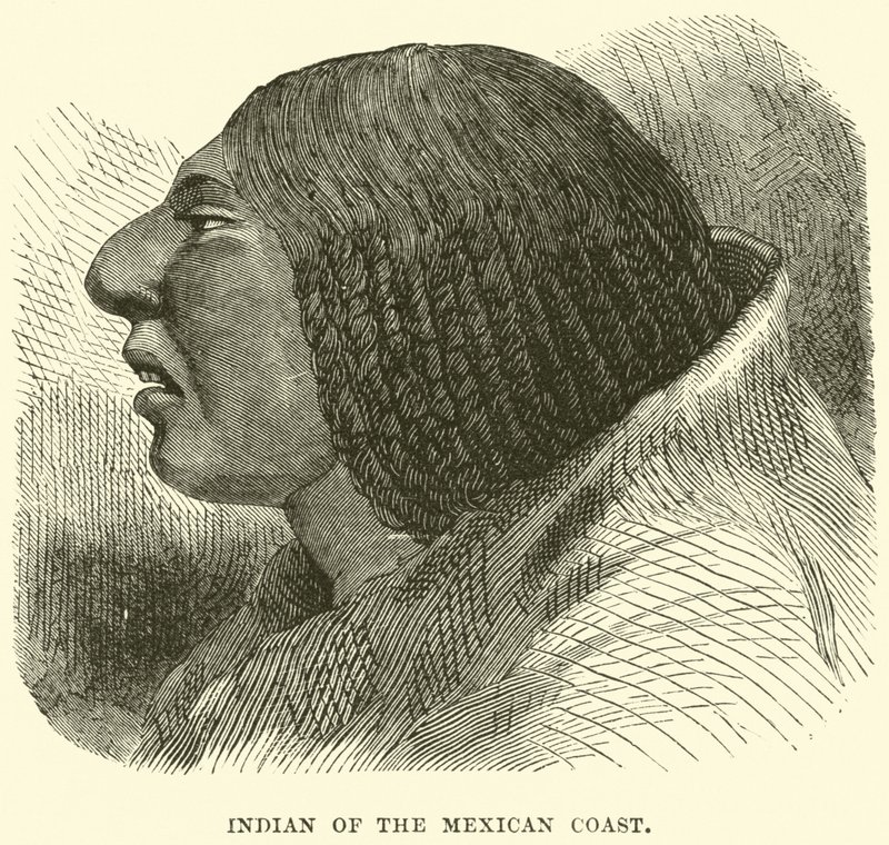 Indianer von der mexikanischen Küste von English School