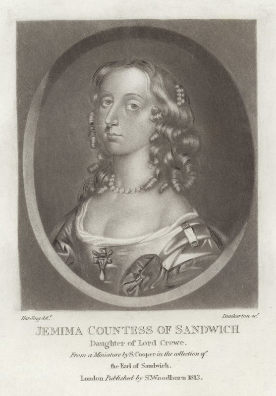 Jemima, Gräfin von Sandwich von English School