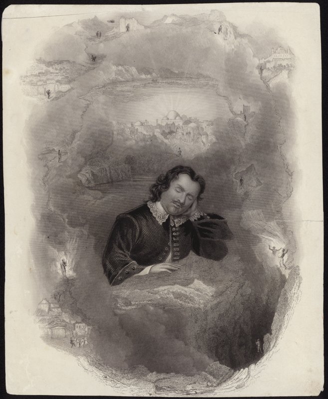 John Bunyan, träumend von English School