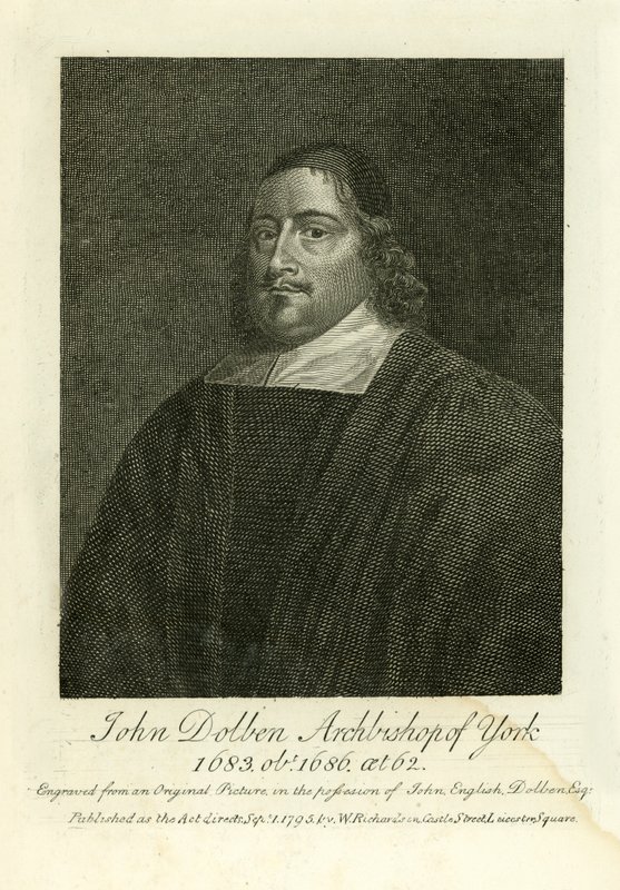 John Dolben, Erzbischof von York von English School