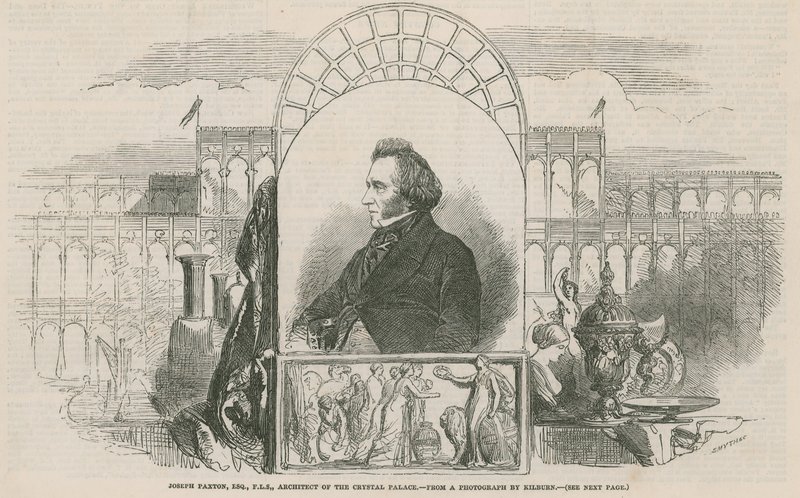 Joseph Paxton, Architekt des Kristallpalastes von English School