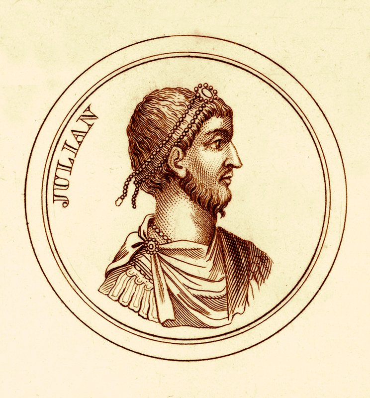 Julian, Illustration aus Das universelle historische Wörterbuch von George Crabb, veröffentlicht 1825 von English School