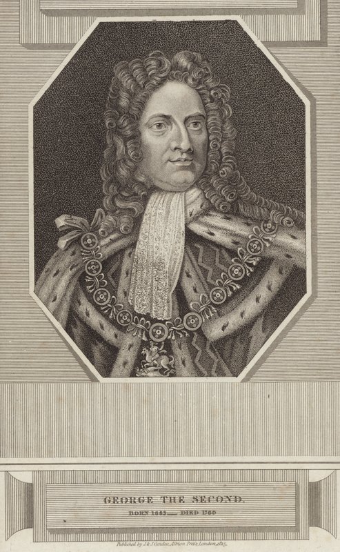 König Georg II. von Großbritannien und Irland von English School
