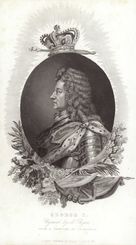 König Georg I. von Großbritannien und Irland von English School