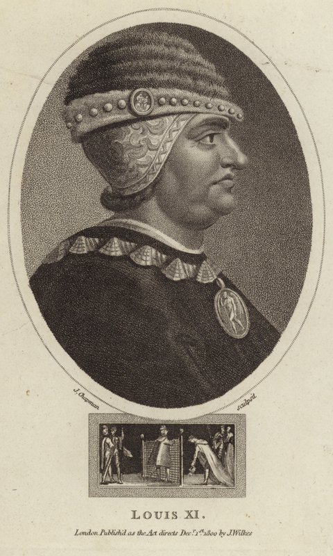 König Ludwig XI. von Frankreich von English School