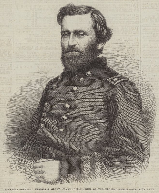 Generalleutnant Ulysses S. Grant, Oberbefehlshaber der Bundesarmeen von English School