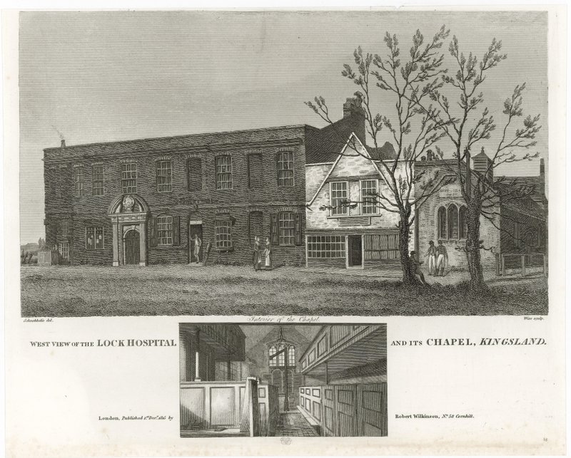 Lock Hospital und seine Kapelle, Kingsland von English School