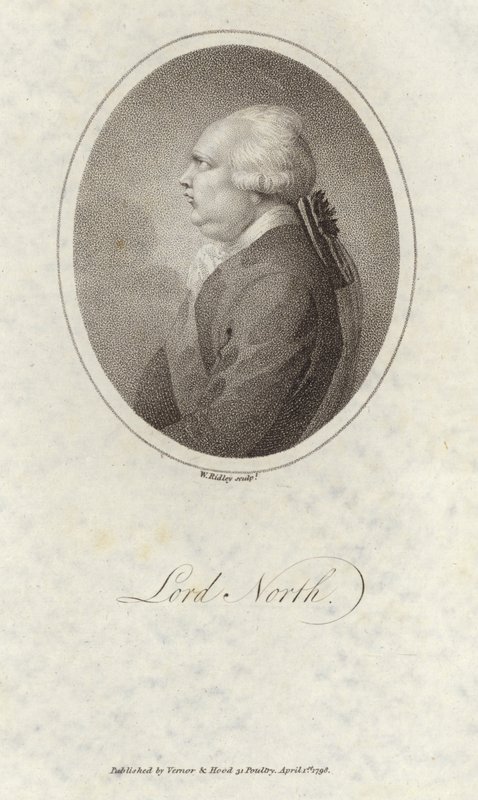 Lord North, englischer Politiker von English School