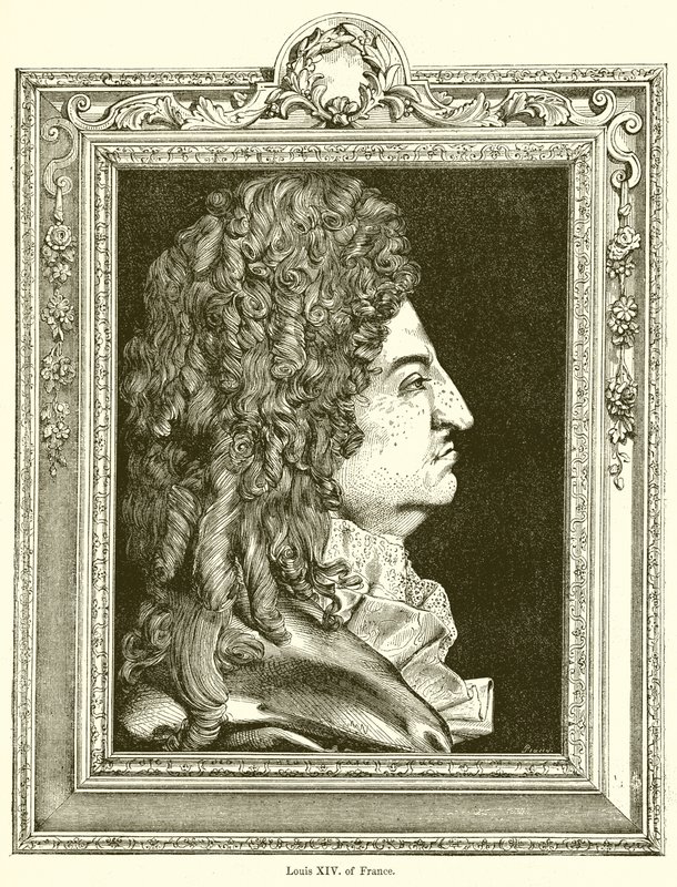 Ludwig XIV. von Frankreich von English School