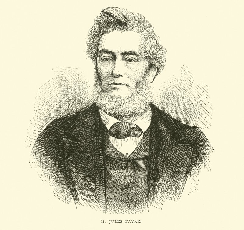 M. Jules Favre, September 1870 von English School