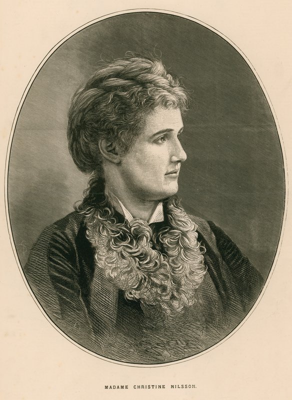Madam Christine Nilsson (Christina Nillson, Gräfin de Casa Miranda) von English School