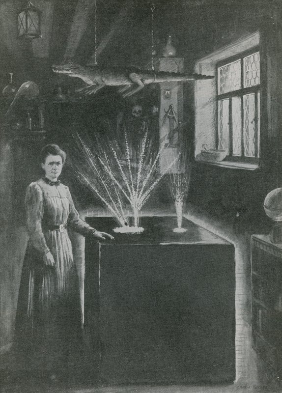 Madame Curie, die moderne Alchemistin von English School