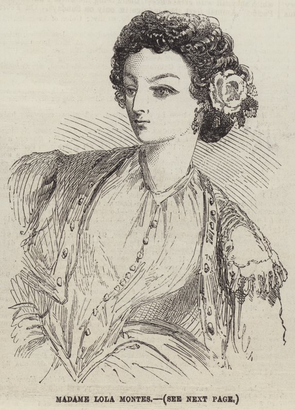 Madame Lola Montes (Stich) von English School