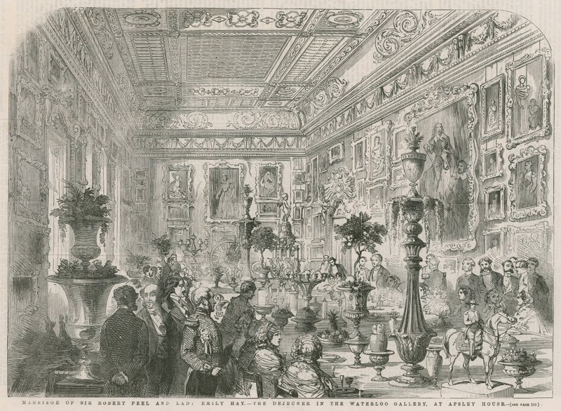 Hochzeit von Sir Robert Peel und Lady Emily Hay von English School