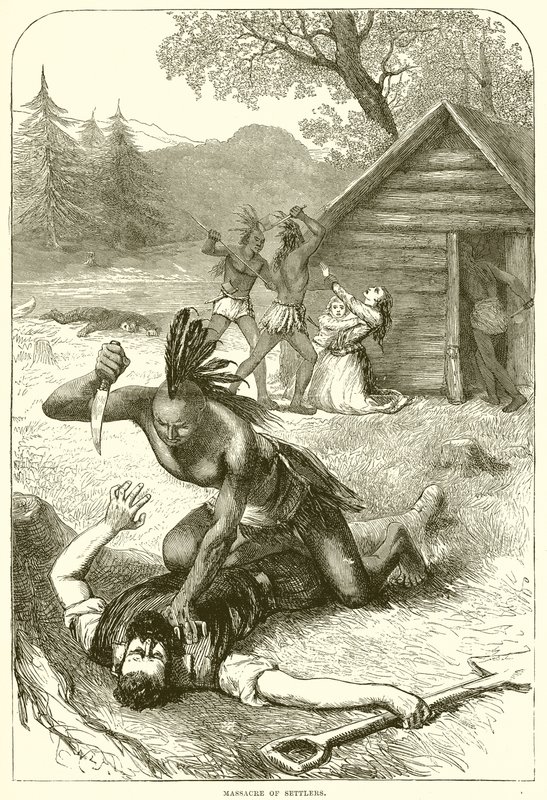 Massaker an Siedlern von English School