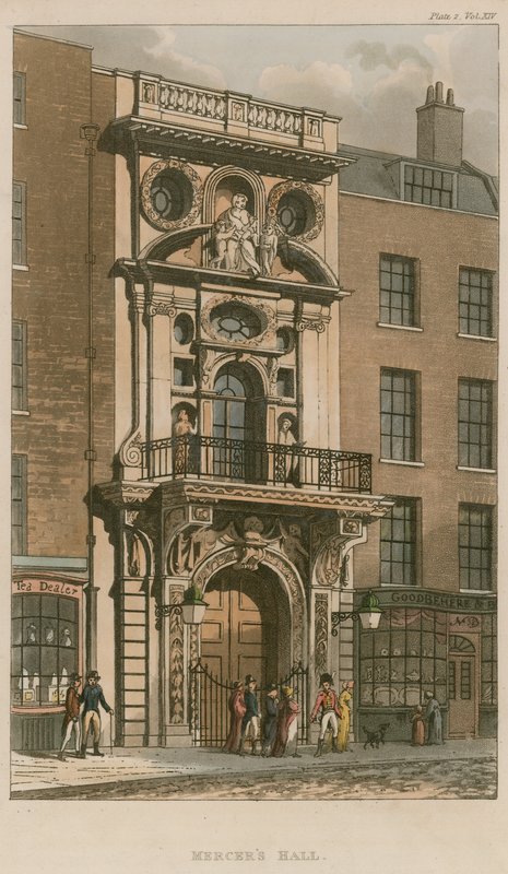 Mercers Hall, Cheapside, London von English School