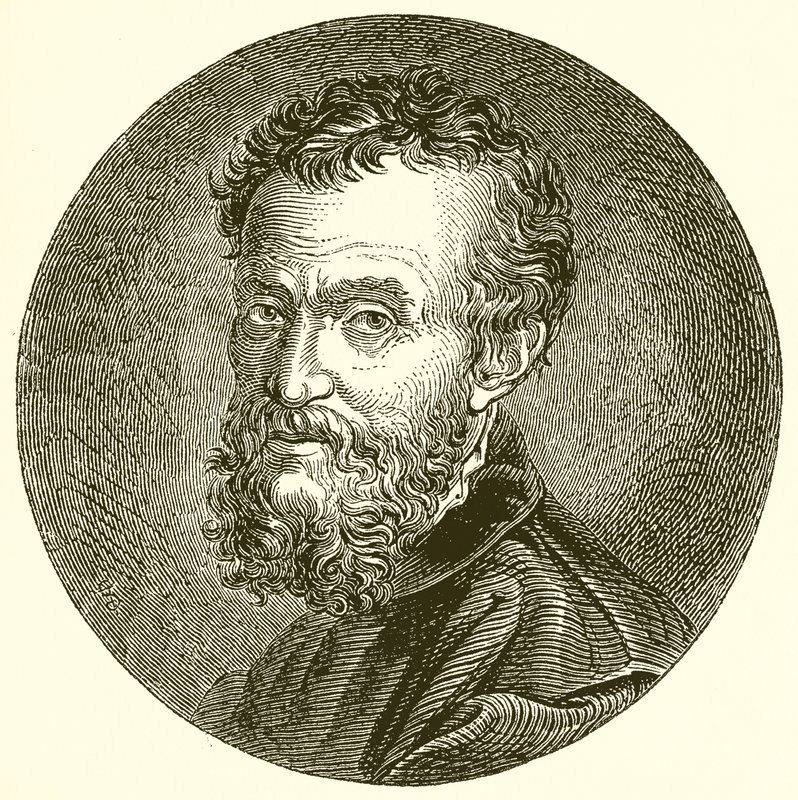 Michelangelo von English School