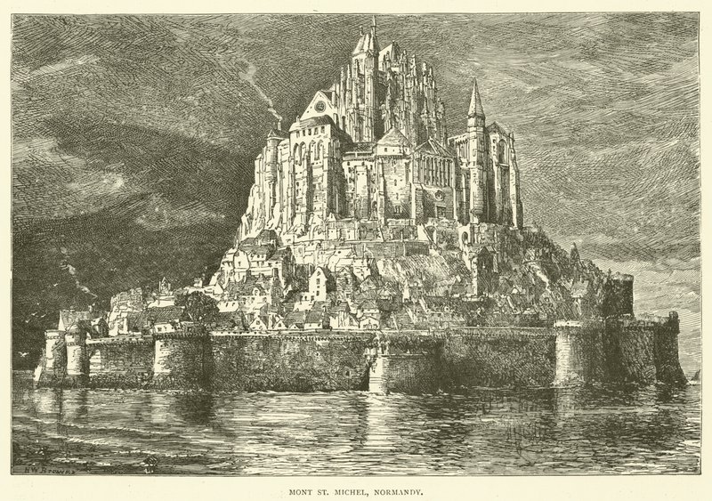 Mont St Michel, Normandie von English School