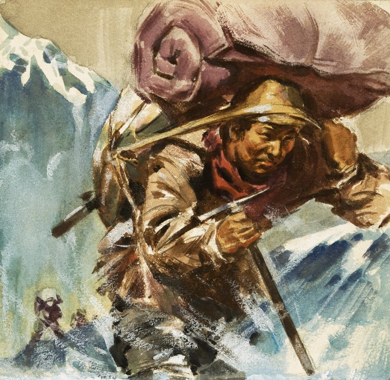 Bergsteiger von English School