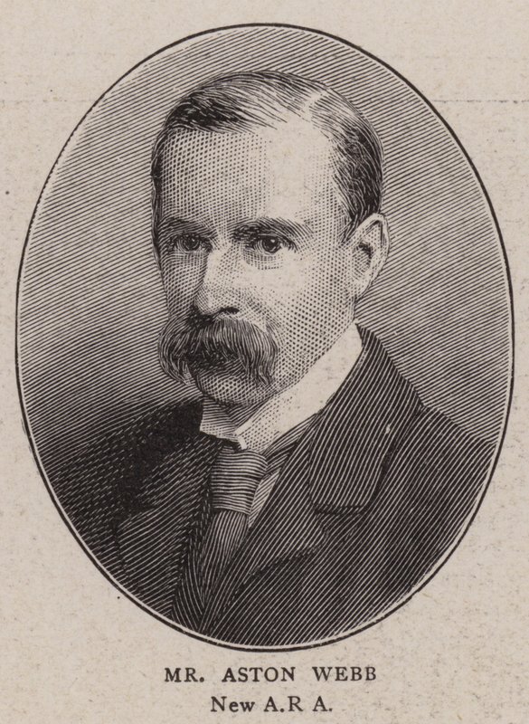 Mr. Aston Webb (Gravur) von English School