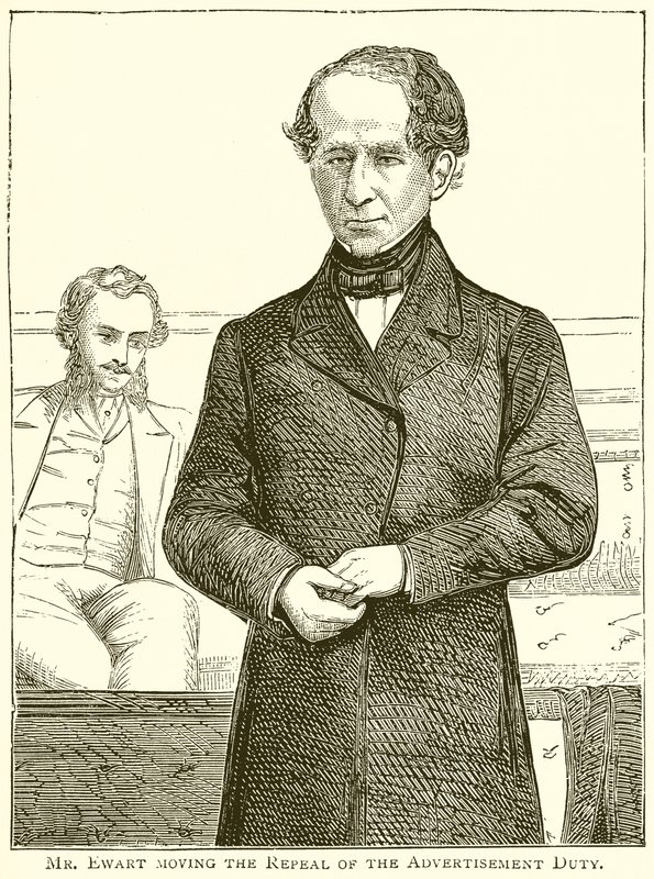 Mr. Ewart beantragt die Aufhebung der Werbesteuer von English School