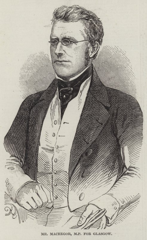 Mr. MacGregor, MP für Glasgow von English School
