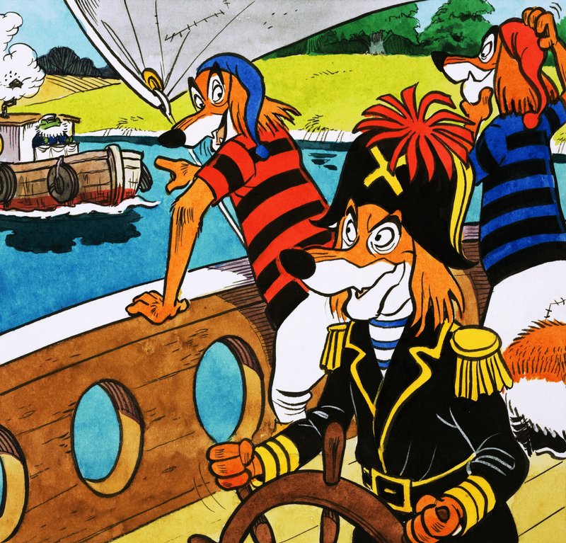Herr Kröte und Hundepiraten von English School