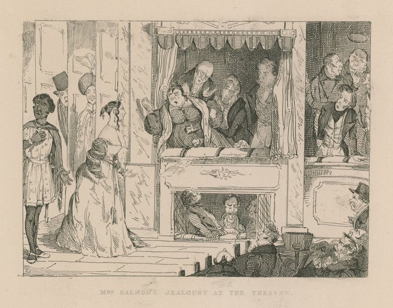 Mrs Salmons Eifersucht im Theater von English School