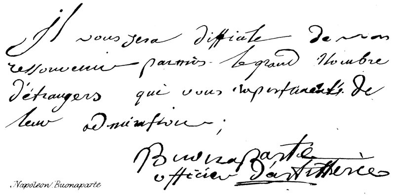 Napoleon Buonaparte von English School