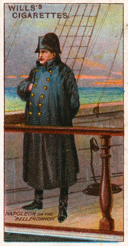 Napoleon auf der Bellerophon von English School