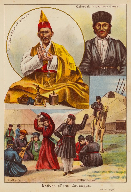 Einheimische des Kaukasus von English School