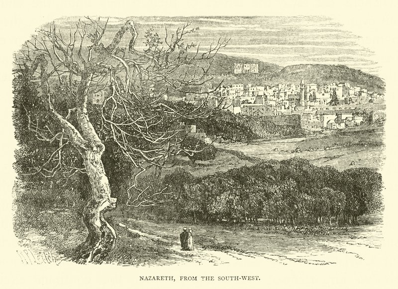 Nazareth, vom Südwesten von English School