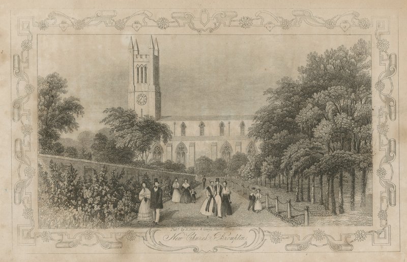 Neue Kirche, Brompton, London von English School