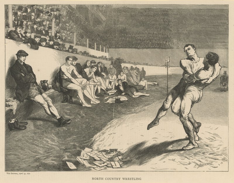 Nordländisches Wrestling von English School