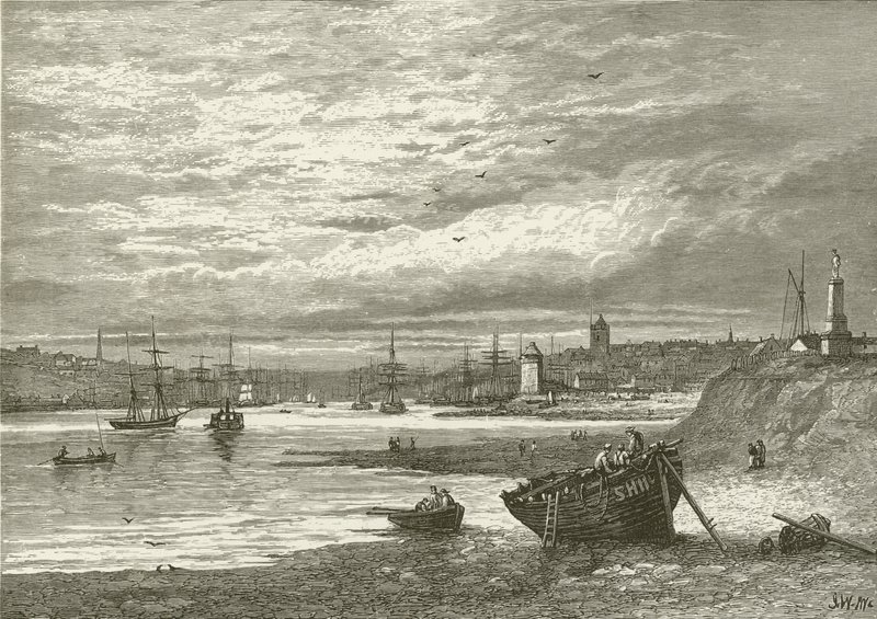 North und South Shields von English School