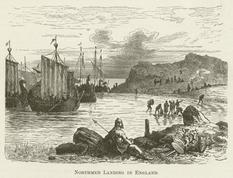 Nordmänner landen in England von English School