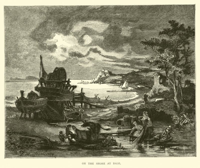 Am Ufer von Baiae von English School