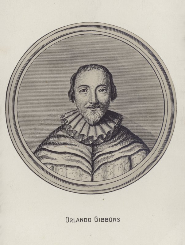 Orlando Gibbons, englischer Komponist, Virginalist und Organist (1583-1625) von English School