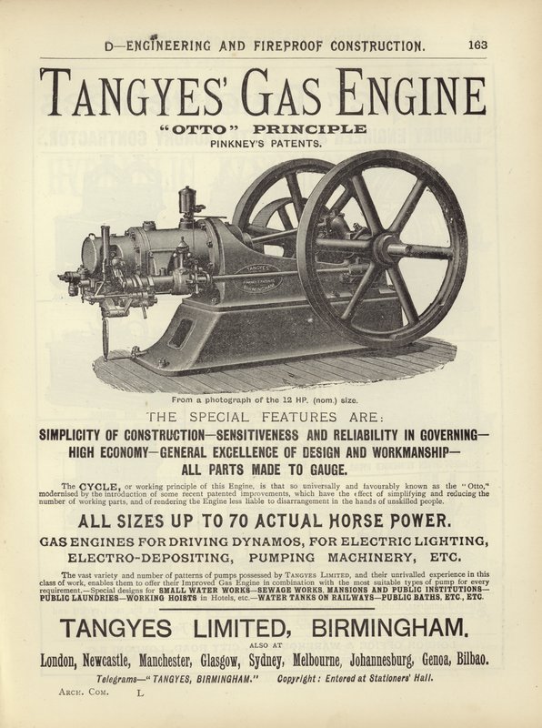 Seite aus The Architects, Surveyors and Engineers Compendium 1892 von English School