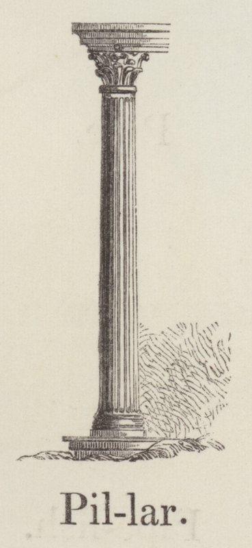 Säule (Gravur) von English School
