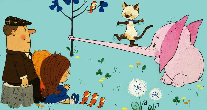 Pinkie Puff von English School