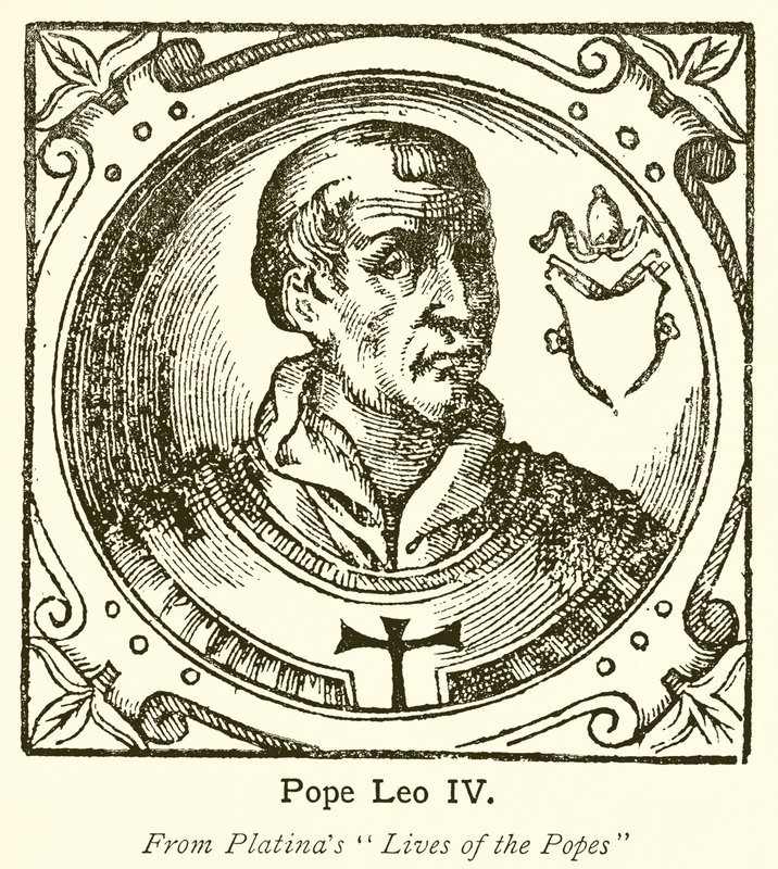 Papst Leo IV. von English School